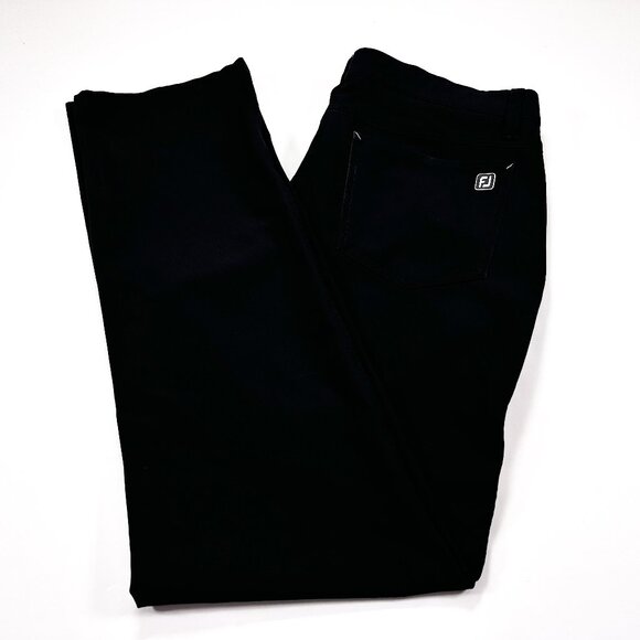 FootJoy Other - FootJoy FJ Pants Mens 34x34 Black Performance Athletic Fit Stretch 5 Pocket Golf
